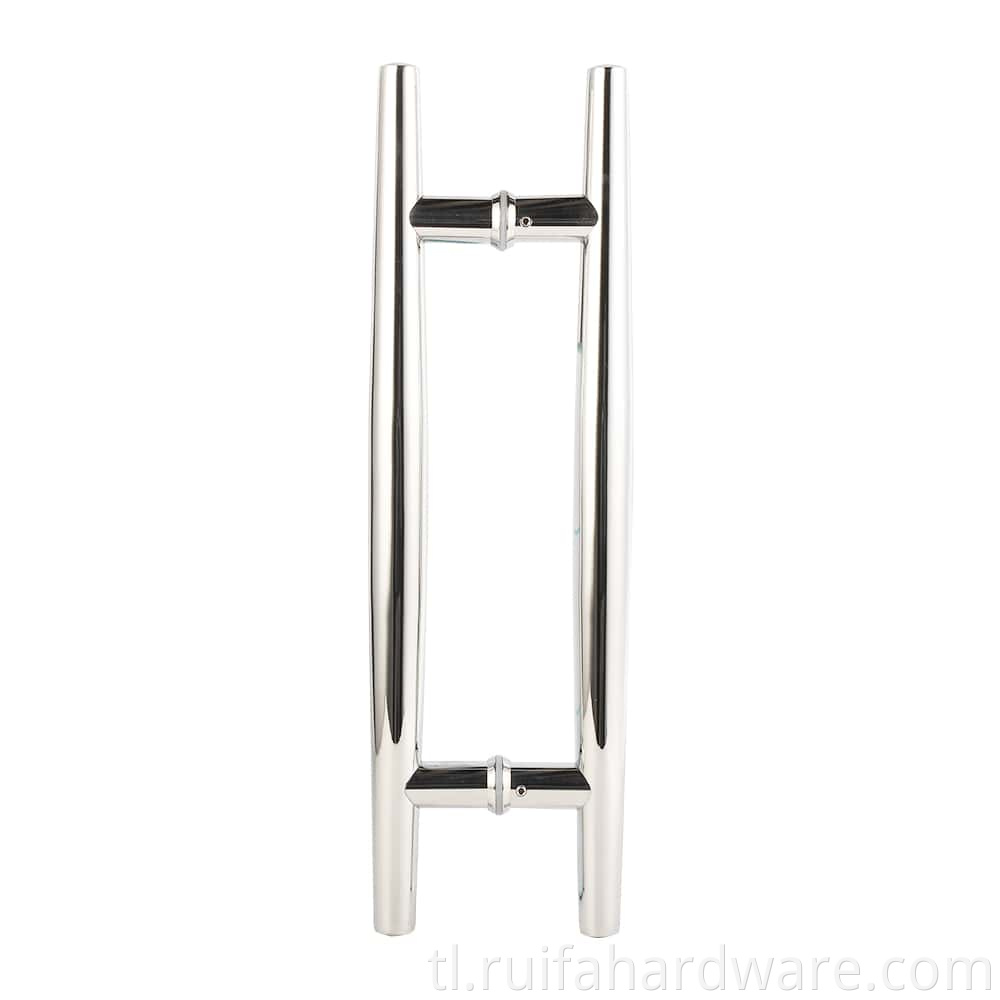 Round Tube Glass Door Handles (5)